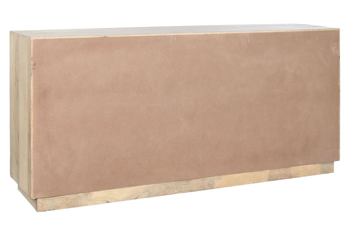DKD Home Decor Buffet Scandi Mango y Cristal Natural 170 x 81 x 41 cm