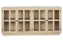 DKD Home Decor Buffet Scandi Mango y Cristal Natural 170 x 81 x 41 cm