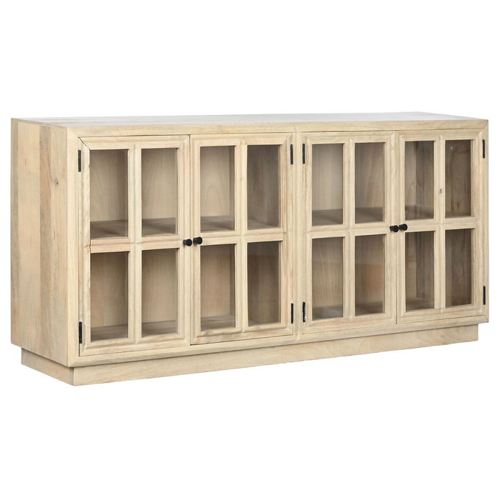 DKD Home Decor Buffet Mango Cristal 170x41x81 Natural