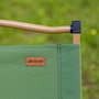 Aktive Silla plegable baja glamping verde
