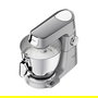 Kenwood KVL85.004SI Titanium Chef Baker XL - Batidora Amasadora Planetaria, 7 L, 1200 W, Función Turbo, Color Plata