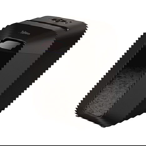 Fellowes LX50 Trituradora de Papel, Corte Cruzado, 9 Hojas, Nivel de Seguridad P-4, 4x37mm