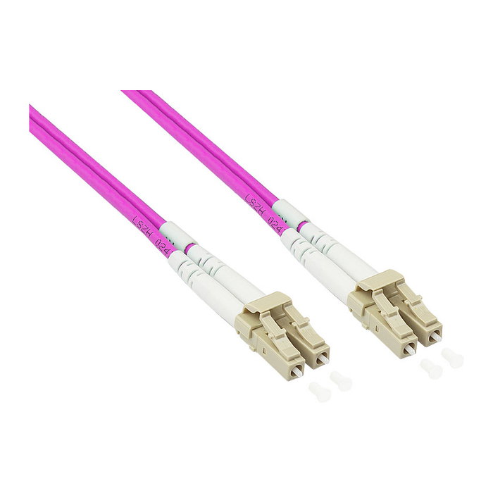 GoodConnections Cable de Fibra Óptica OM4 LC/LC 10m Violeta GoodConnections Cable de Fibra Óptica OM4 LC/LC 10m Violeta