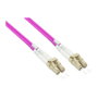 GoodConnections Cable de Fibra Óptica OM4 LC/LC 10m Violeta