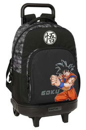 Safta Mochila Grande con Ruedas Compact Extraíble Dragon Ball 33x45x22cm