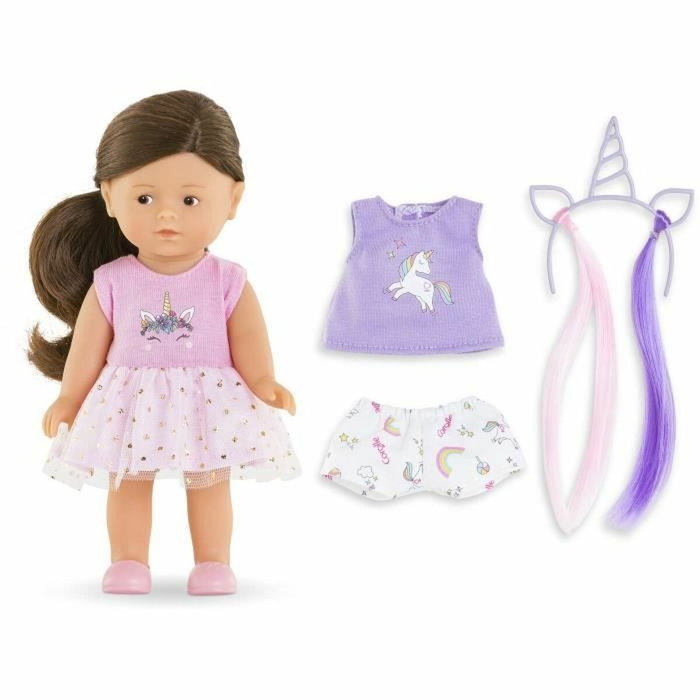 Corolle Mini muñeca Romy Unicorn - 20 cm - aroma vainilla