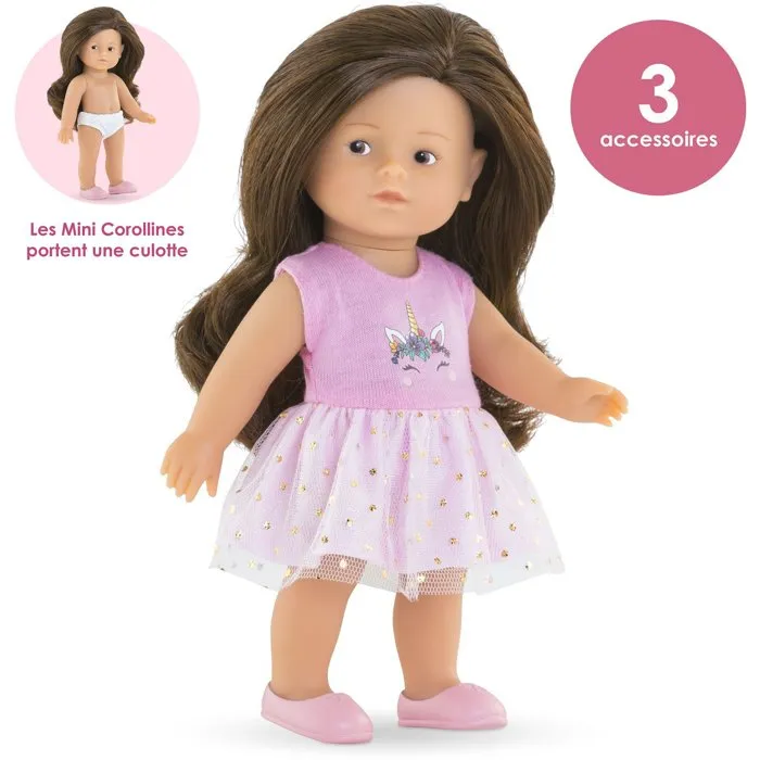 Corolle Mini Muñeca Romy Unicorn 20 cm Aroma Vainilla COR1710963548161 Corolle Mini Muñeca Romy Unicorn 20 cm Aroma Vainilla COR1710963548161