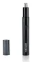 Haeger NT-REC.004A Recortador de Pelo para Nariz y Orejas Recargable USB-C, 45 Minutos Autonomía, Incluye Cepillo de Limpieza, Negro