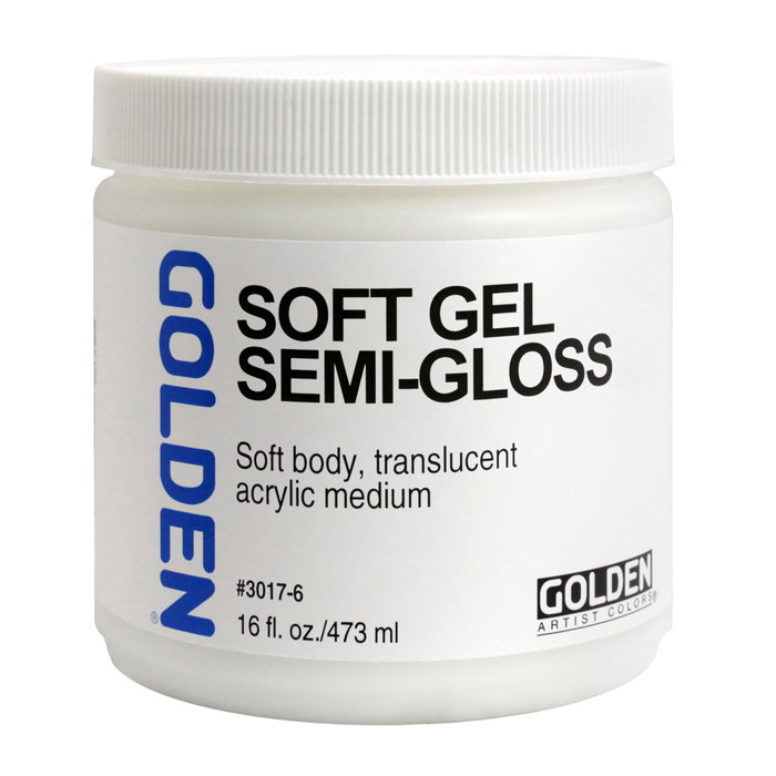 Golden Soft Gel Semi Gloss 473 ml Golden Soft Gel Semi Gloss 473 ml