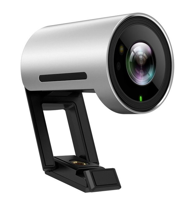 Yealink UVC30 Cámara USB 4K para Salas de Reuniones con Encuadre Automático, Campo de Visión de 120° y Clip Flexible