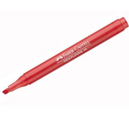 Faber-Castell Textliner 38 Marcador fluorescente rojo