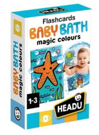 HEADU FLASHCARDS BABY BATH