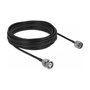 DeLOCK 90425 Cable coaxial N Stecker a BNC Stecker 50 Ohm LMR195 10 m