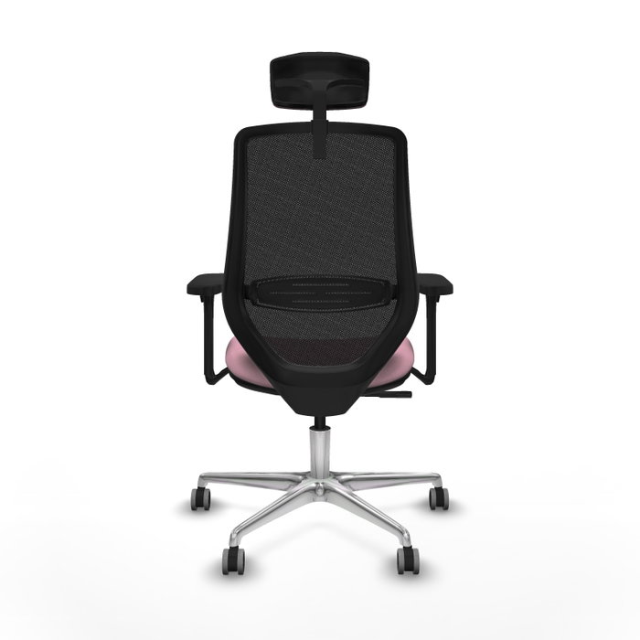 PIQUERAS Y CRESPO Silla de oficina Mardos con mecanismo Sincro, Rosa y Negro PIQUERAS Y CRESPO Silla de oficina Mardos con mecanismo Sincro, Rosa y Negro