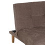 Ixia Sofá-cama Taupe Metal-Madera