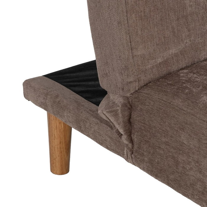 Ixia Sofá-cama Taupe Metal-Madera