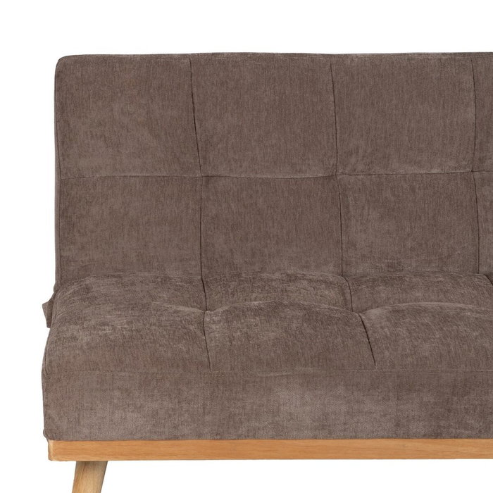 Ixia Sofá-cama Taupe Metal-Madera