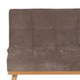 Ixia Sofá-cama Taupe Metal-Madera