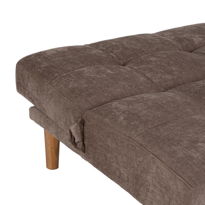 Ixia Sofá-cama Taupe Metal-Madera