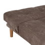 Ixia Sofá-cama Taupe Metal-Madera