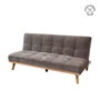 Ixia Sofá-cama Taupe Metal-Madera