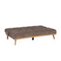 Ixia Sofá-cama Taupe Metal-Madera
