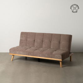 Sofá Cama Taupé 178 x 94 x 86 cm