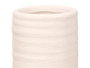 GIFTDECOR Jarrón Sahara Boca Estrecha Blanco