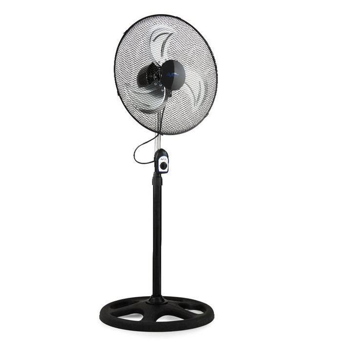 AVANT Ventilador Industrial de 45 cm (18 Pulgadas), 70W, Rejilla Mesh Negra