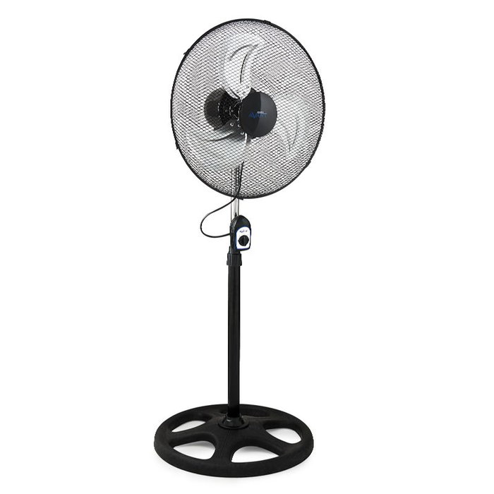 AVANT Ventilador Industrial de 45 cm (18 Pulgadas), 70W, Rejilla Mesh Negra