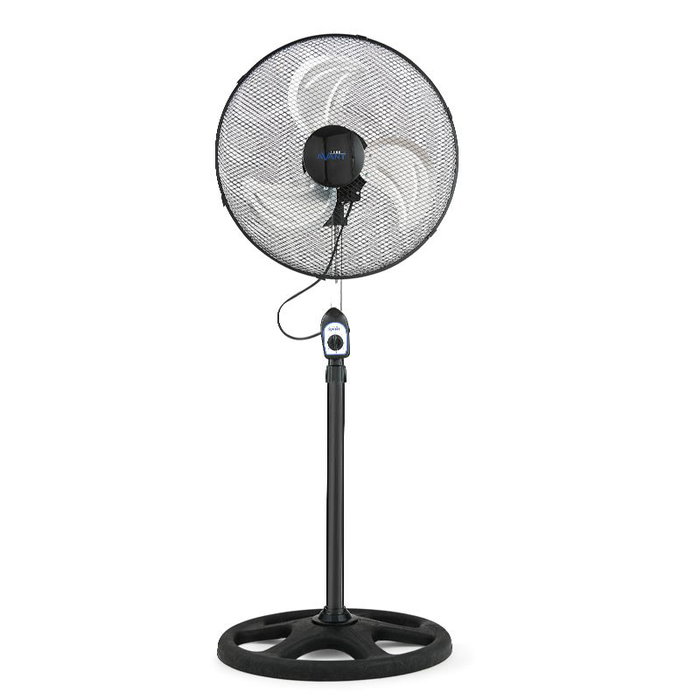 AVANT Ventilador Industrial de 45 cm (18 Pulgadas), 70W, Rejilla Mesh Negra
