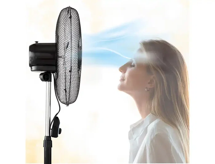 AVANT Ventilador industrial de pie de 18 pulgadas con tres velocidades AVANT Ventilador industrial de pie de 18 pulgadas con tres velocidades