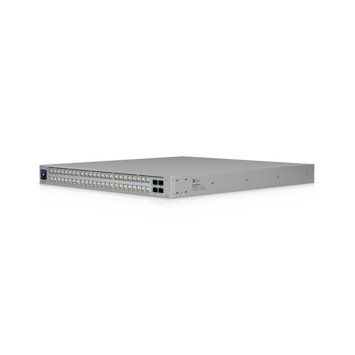 Ubiquiti Switch Enterprise 48 Puertos, Conmutador Capa 3 PoE+++ 10 GbE RJ45 y 25G SFP28, Etherlighting, Alta Disponibilidad Ubiquiti Switch Enterprise 48 Puertos, Conmutador Capa 3 PoE+++ 10 GbE RJ45 y 25G SFP28, Etherlighting, Alta Disponibilidad