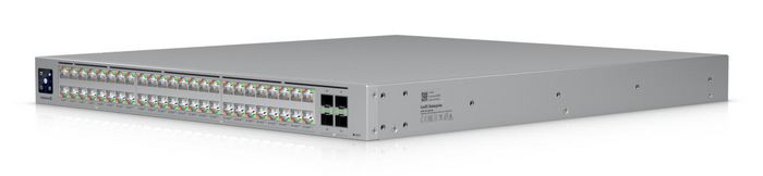 Ubiquiti Switch Enterprise 48 Puertos, Conmutador Capa 3 PoE+++ 10 GbE RJ45 y 25G SFP28, Etherlighting, Alta Disponibilidad Ubiquiti Switch Enterprise 48 Puertos, Conmutador Capa 3 PoE+++ 10 GbE RJ45 y 25G SFP28, Etherlighting, Alta Disponibilidad