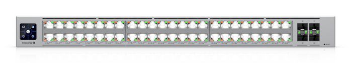Ubiquiti Switch Enterprise 48 Puertos, Conmutador Capa 3 PoE+++ 10 GbE RJ45 y 25G SFP28, Etherlighting, Alta Disponibilidad Ubiquiti Switch Enterprise 48 Puertos, Conmutador Capa 3 PoE+++ 10 GbE RJ45 y 25G SFP28, Etherlighting, Alta Disponibilidad