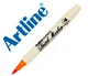 Artline Rotulador Supreme Brush EPFS Punta Pincel Trazo Fino Naranja Oscuro Base Agua para Diseñar Ilustrar Colorear