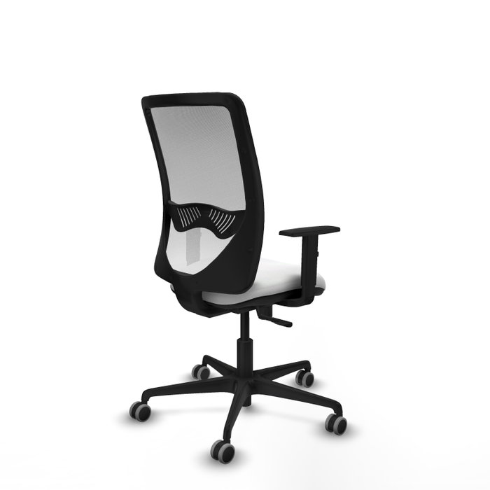 PIQUERAS Y CRESPO Silla de oficina Zulema con mecanismo Sincro, Blanco PIQUERAS Y CRESPO Silla de oficina Zulema con mecanismo Sincro, Blanco
