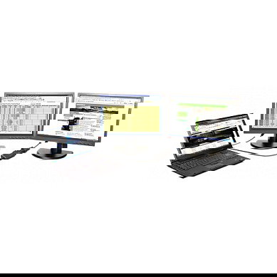 Lenovo Adaptador Monitor USB 3.0 a DVI/VGA 2048 x 1152 Pixeles Negro