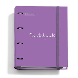 Carpebloc Miquelrius Emotions Carton Forrado A4 4 An.Mixtas 35Mm Con Rec.100 Hj. 90 Gr. Purpura