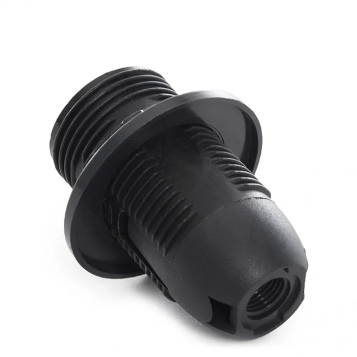 Portalámparas E14 Negro