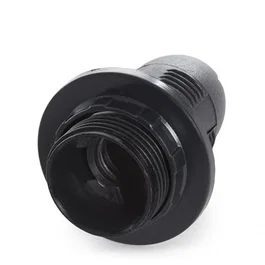 Portalámparas E14 Negro