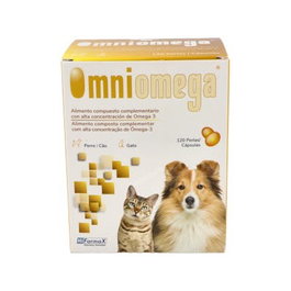 Hifarmax Vet Omniomega 120 Capsulas Veterinario