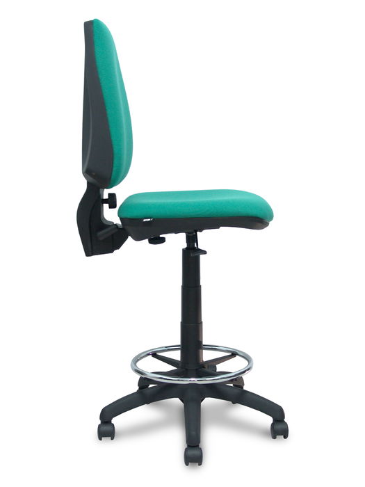 Taburete Piqueras y Crespo PB456RN Verde Esmeralda PVC