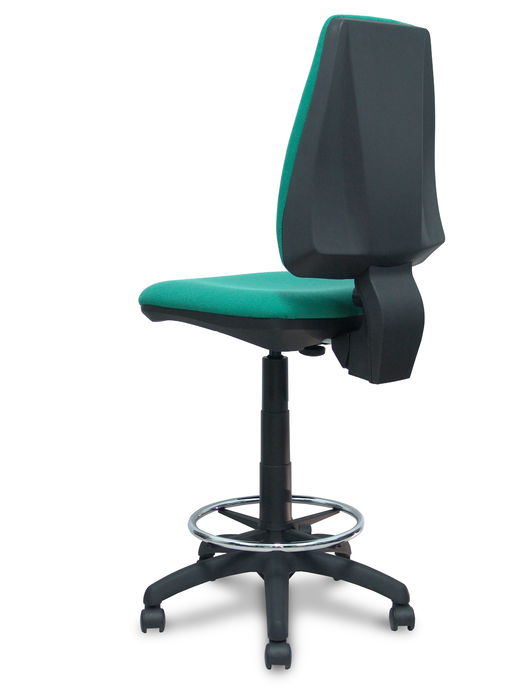 Taburete Piqueras y Crespo PB456RN Verde Esmeralda PVC