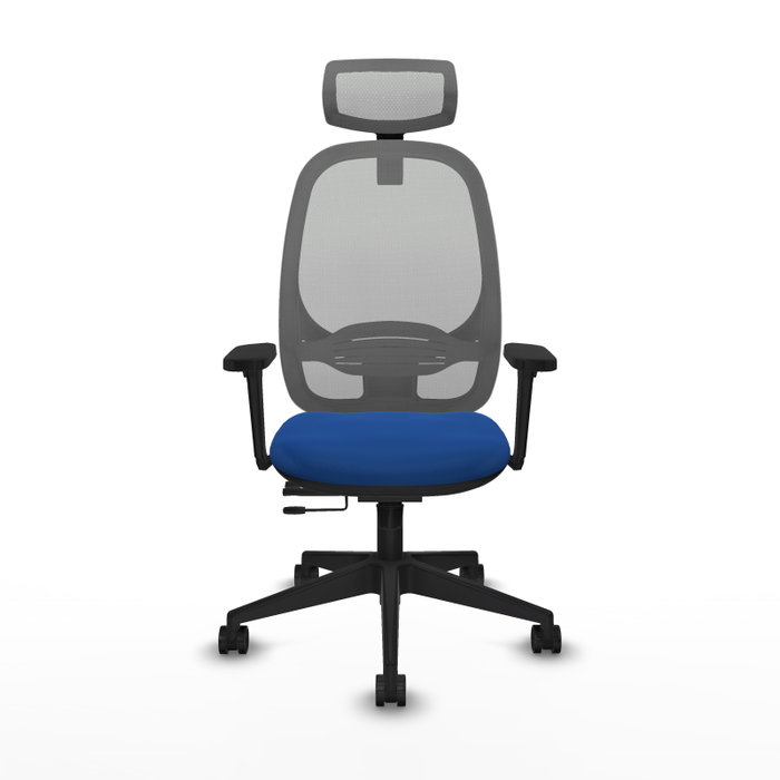 PIQUERAS Y CRESPO Silla de oficina Cilanco Azul y Gris PIQUERAS Y CRESPO Silla de oficina Cilanco Azul y Gris