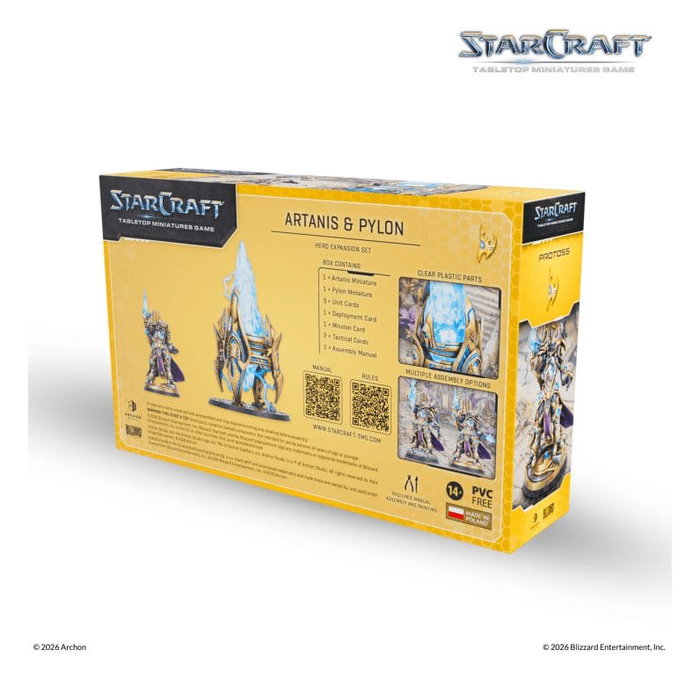 Archon Studio StarCraft TMG Héroe Set de Expansión Protoss: Artanis & Pylon Archon Studio StarCraft TMG Héroe Set de Expansión Protoss: Artanis & Pylon