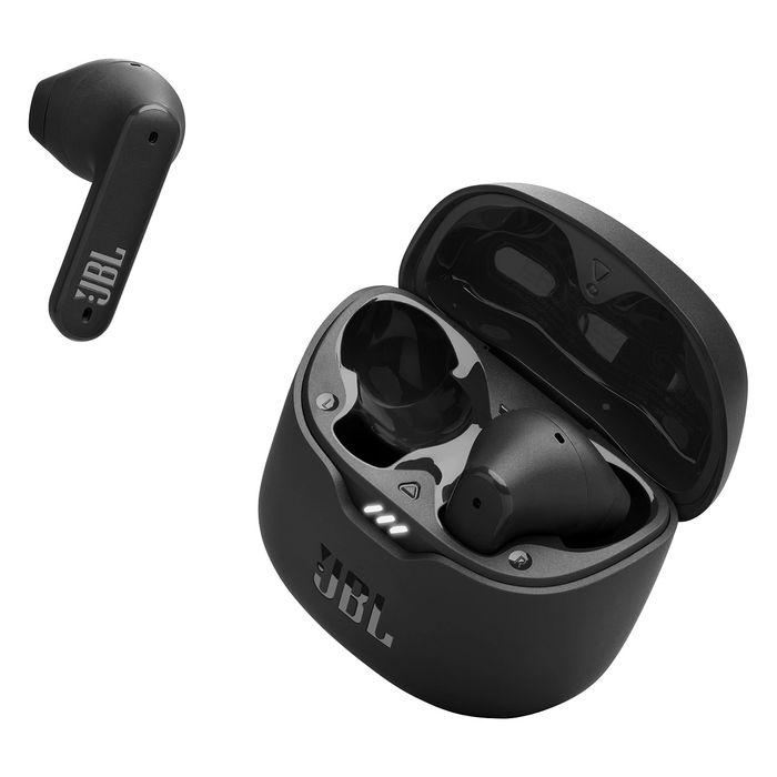 JBL Tune Flex - Auriculares Inalámbricos True Wireless (TWS) Negro con Bluetooth 5.2, Llamadas con Reducción de Ruido Activo y Hasta 32h Autonomía (ANC on 6h)