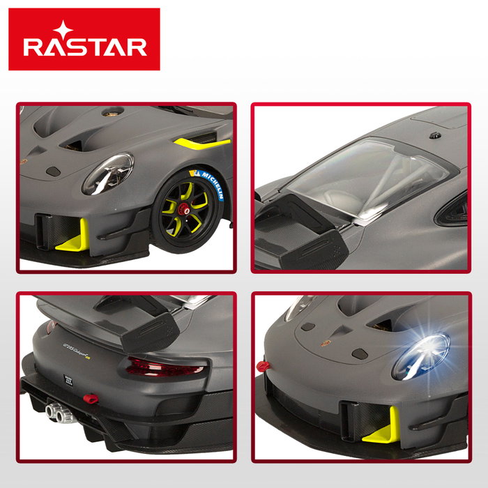 RASTAR Porsche 911 GT2 RS Clubsport 25 Teledirigido Gris 1:14
