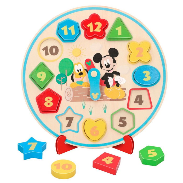 WOOMAX Reloj Baby Disney madera