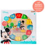 WOOMAX Puzzle Reloj de Madera Baby Disney Educativo para Niños +3 Años, 30 cm con 15 Piezas